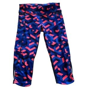 Athleta Women’s Abstract Geometric Cropped Legging - Size S